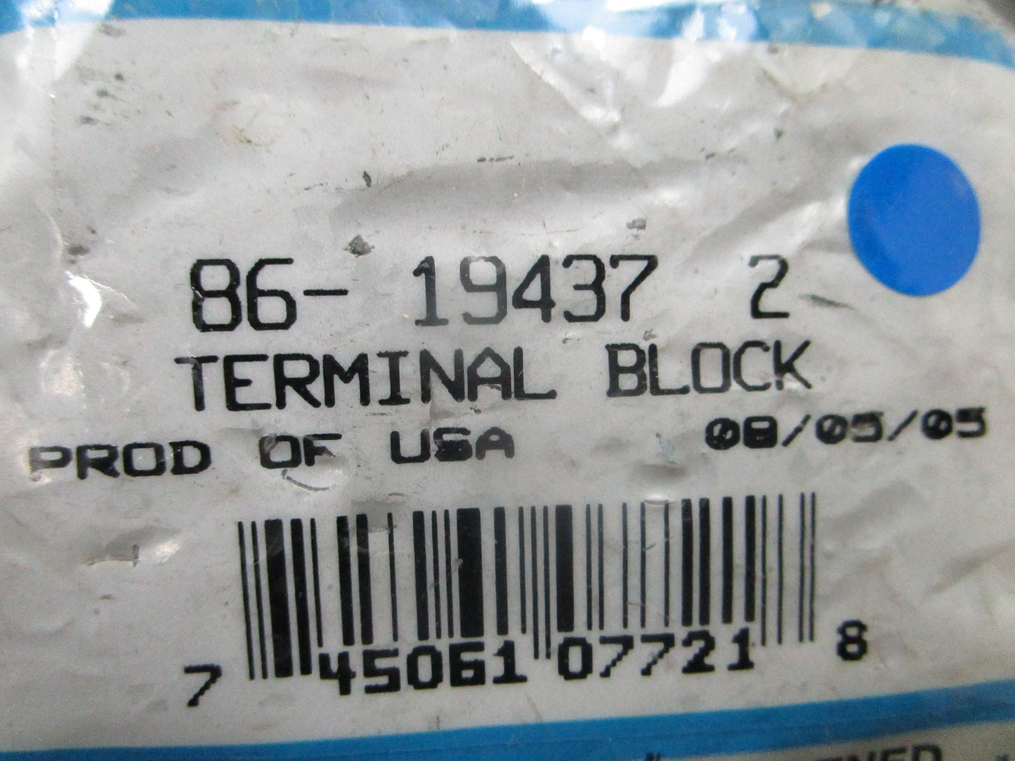 *NEW OEM* 0810 Mercury Quicksilver Terminal Block 86-19437 2