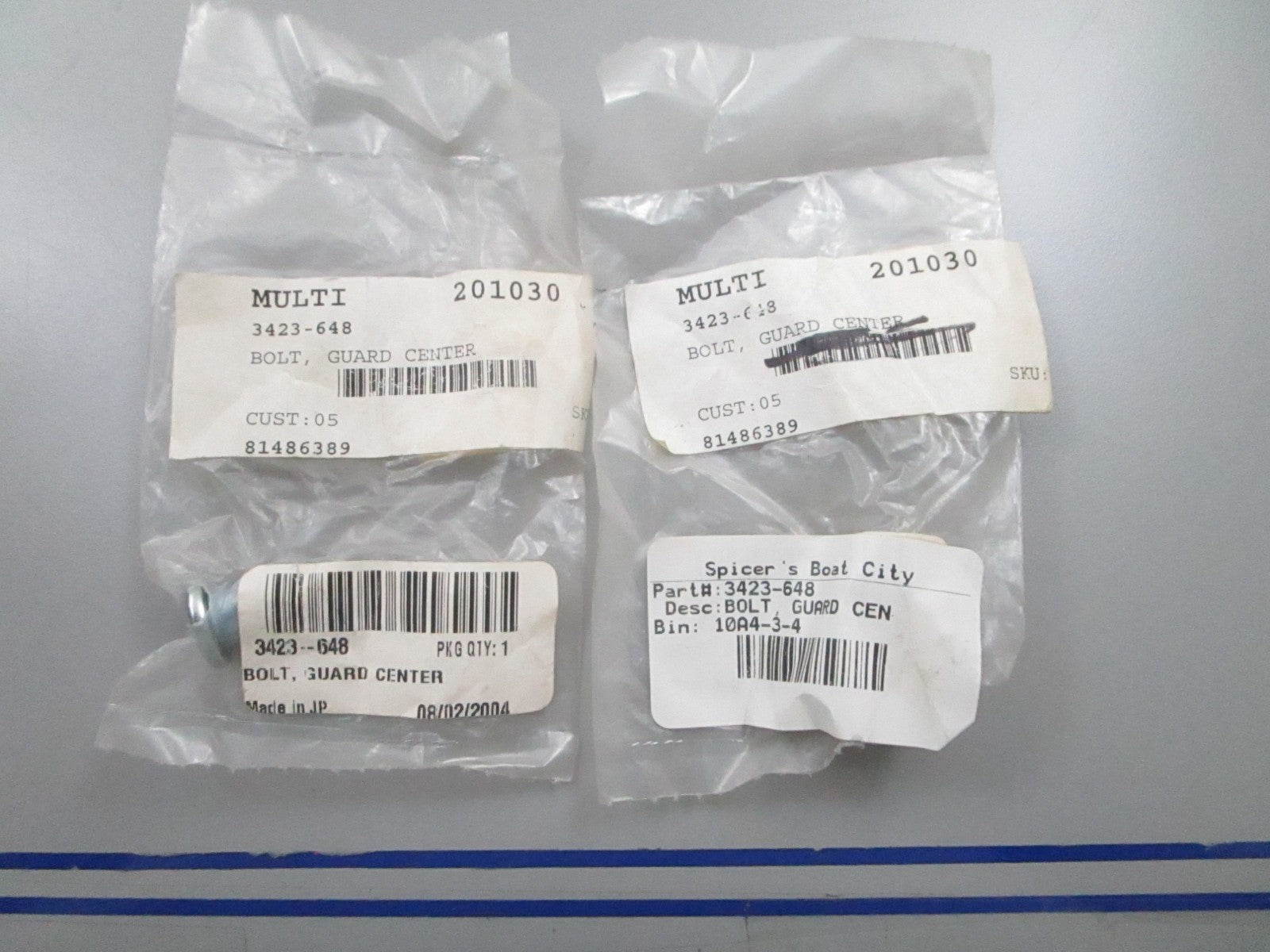 *NEW OEM* (LOT OF 2) 0810 Arctic Cat Bolt 3423-648