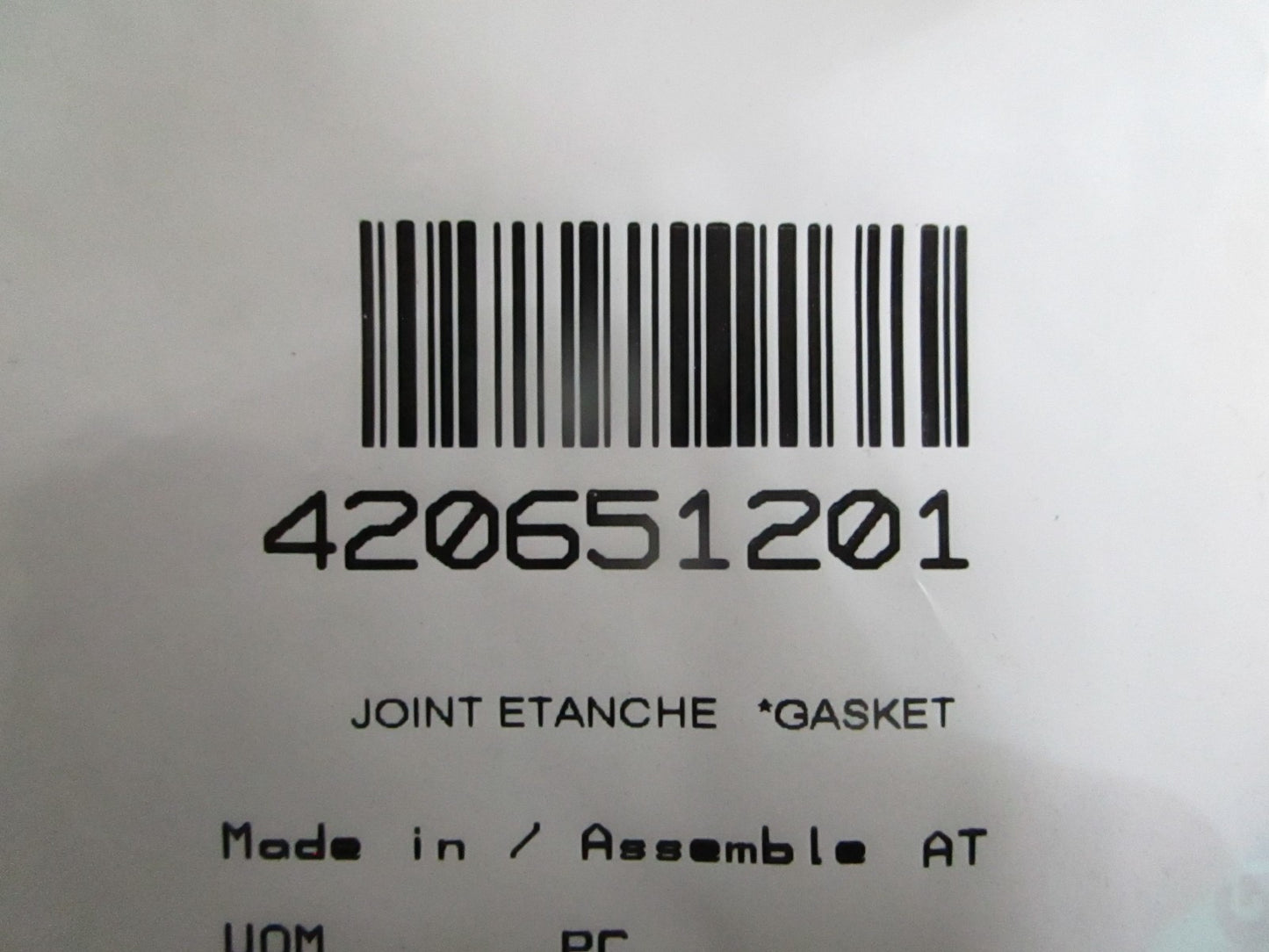 NEW OEM 420651201 Can-Am Gasket 0820