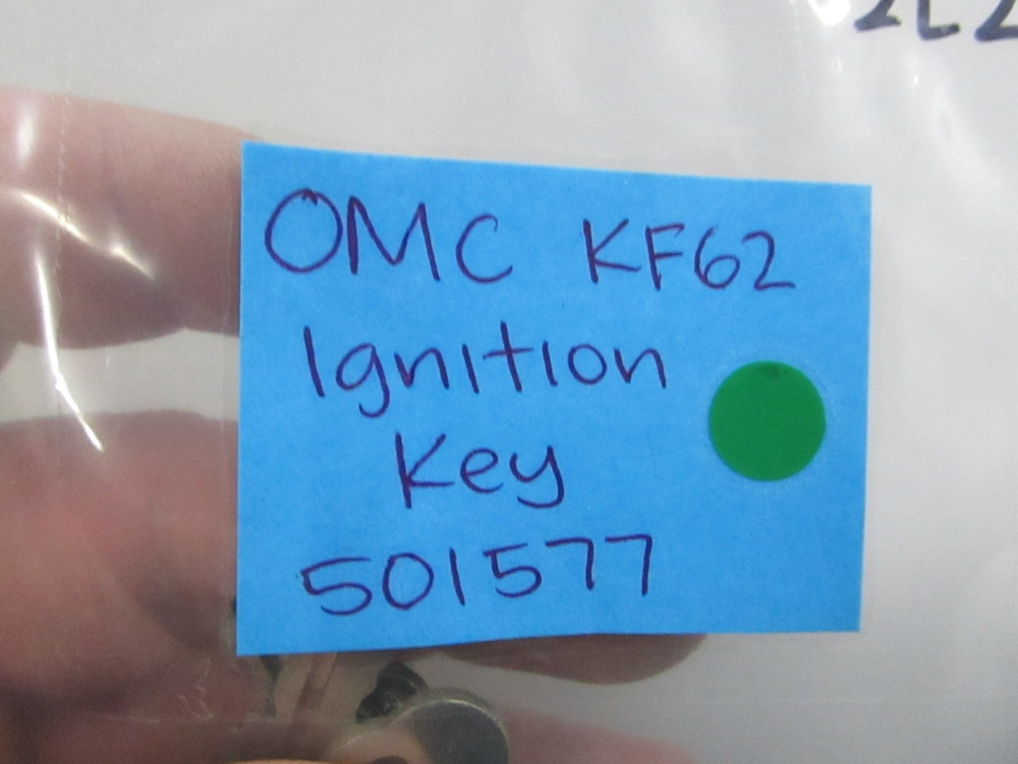 NEW OEM (LOT OF 2) 501577 0501577 OMC Johnson Evinrude KF62 Ignition Key 0810