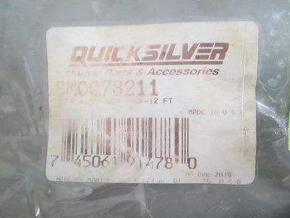 NEW OEM 8M0078211 Mercury Quicksilver 12' Hose Kit 0820