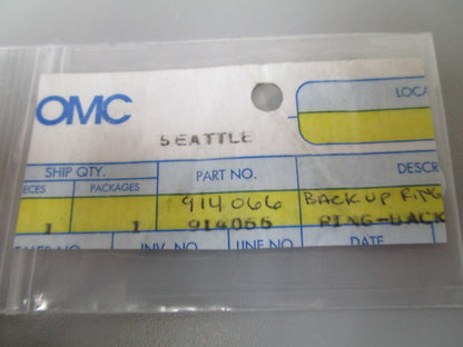 *NEW OEM* 0810 OMC Johnson Evinrude Back Up Ring 914066 0914066