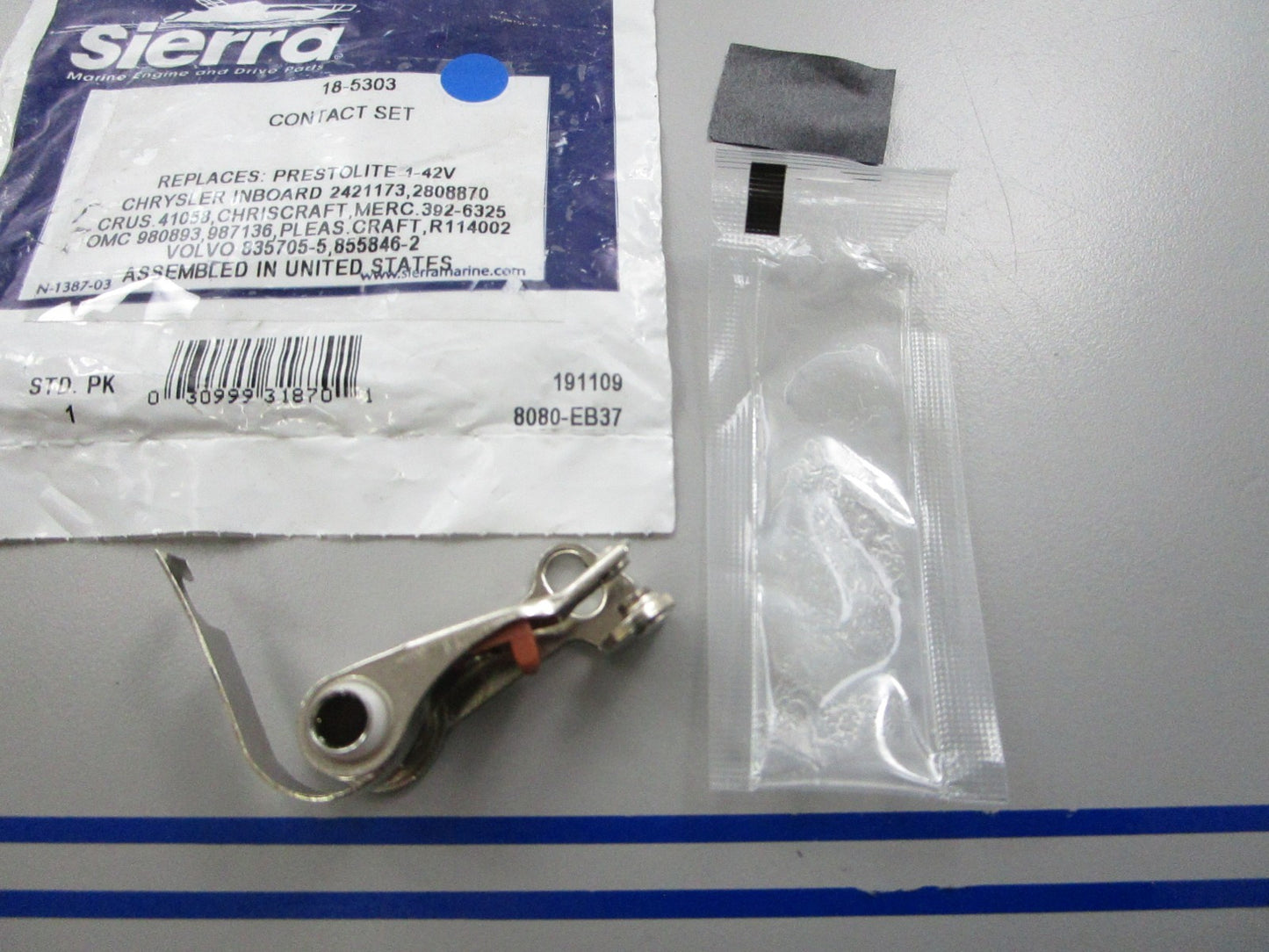 *NEW* 0810 Sierra Contact Set 18-5303 Replaces: Mercury 392-6325 OMC 980893