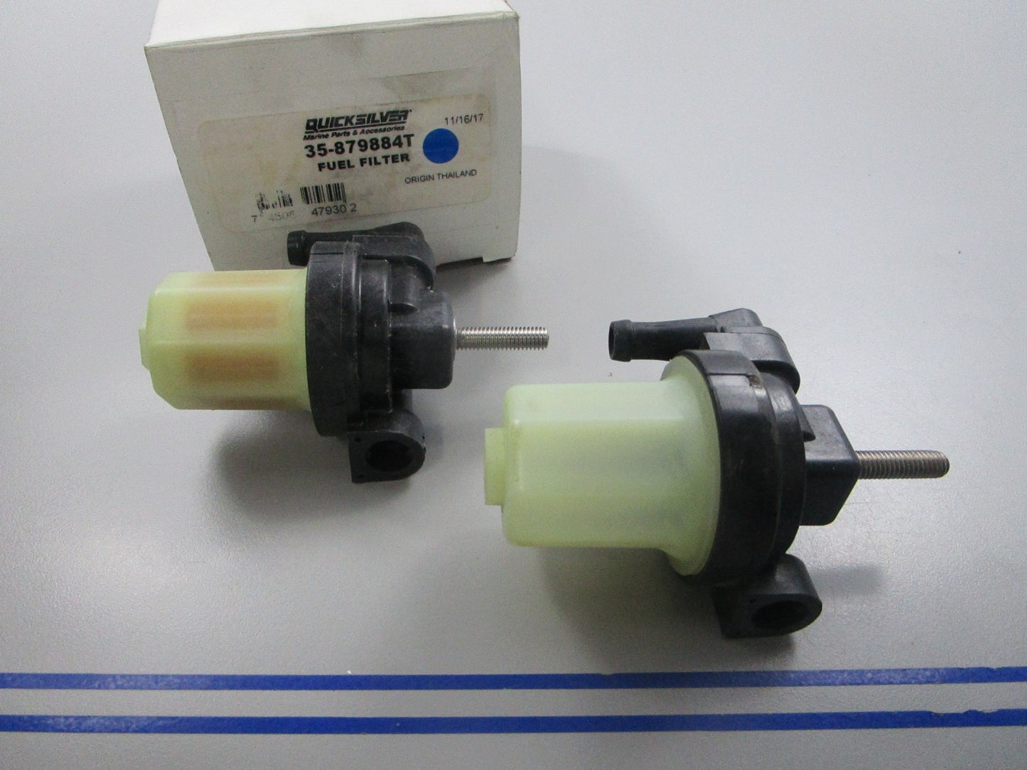 NEW OEM (LOT OF 2) 35-879884T Mercury Quicksilver Fuel Filter 0810