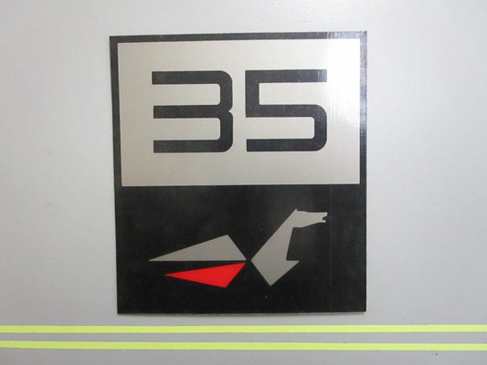 *NEW OEM* 0810 OMC Johnson Evinrude Decal 332632 0332632