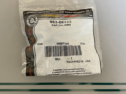 NEW OEM 953-08222 Remington MTD Oil Cap Assembly 0810