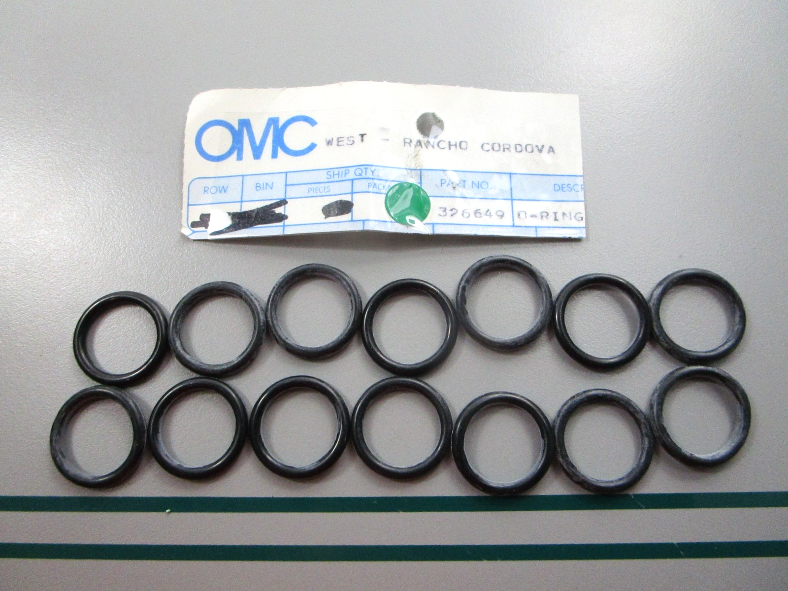 NEW OEM (LOT OF 14) 326649 0326649 OMC Johnson Evinrude O-Ring 0810