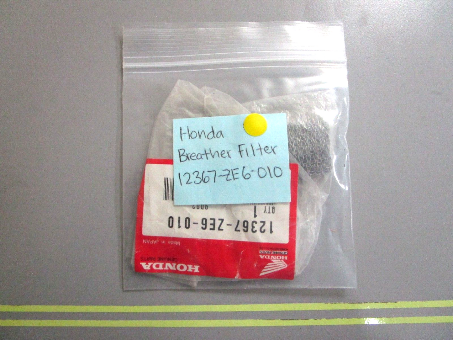*NEW OEM* 0750 Honda BREATHER FILTER 12367-ZE6-010