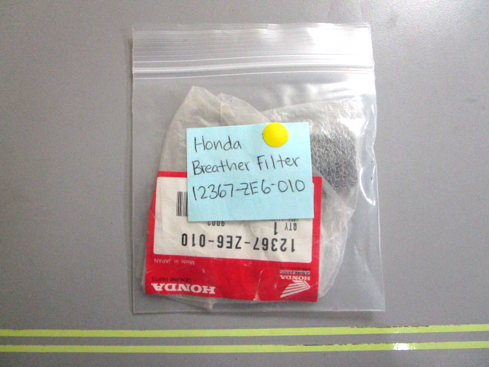 *NEW OEM* 0750 Honda BREATHER FILTER 12367-ZE6-010