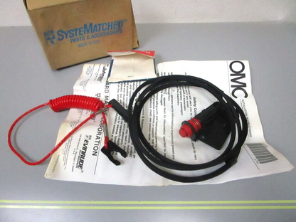 *NEW OEM* 0720 OMC Johnson Evinrude Stop Switch 585133 0585133