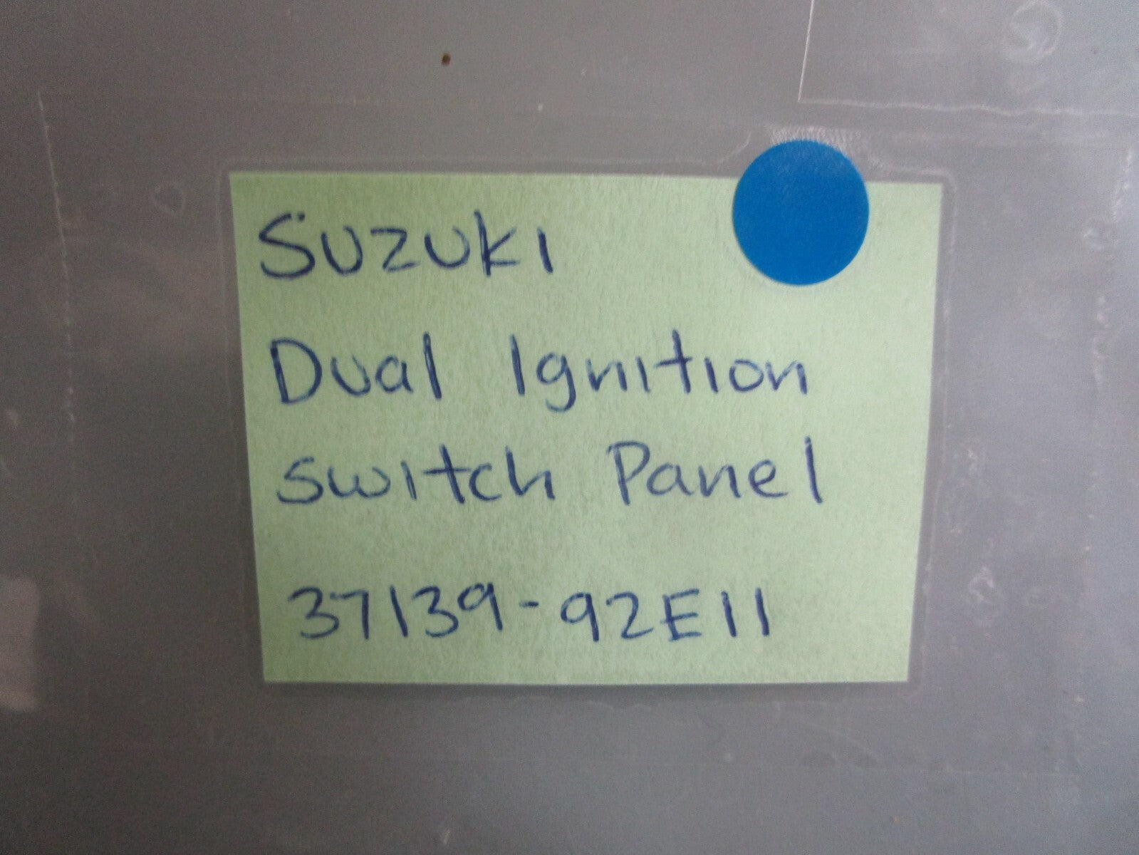 *NEW OEM* 0820 Suzuki Dual Ignition Switch Panel 37139-92E11