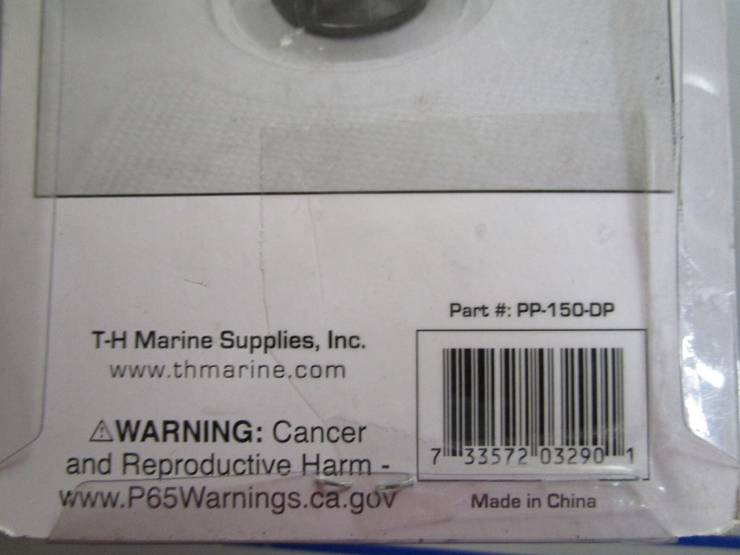*NEW* 0810 T-H Marine Push In Drain Plug PP-150-DP