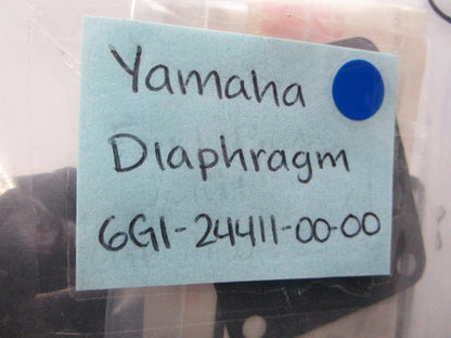 *NEW OEM* 0810 Yamaha Diaphragm 6G1-24411-00-00