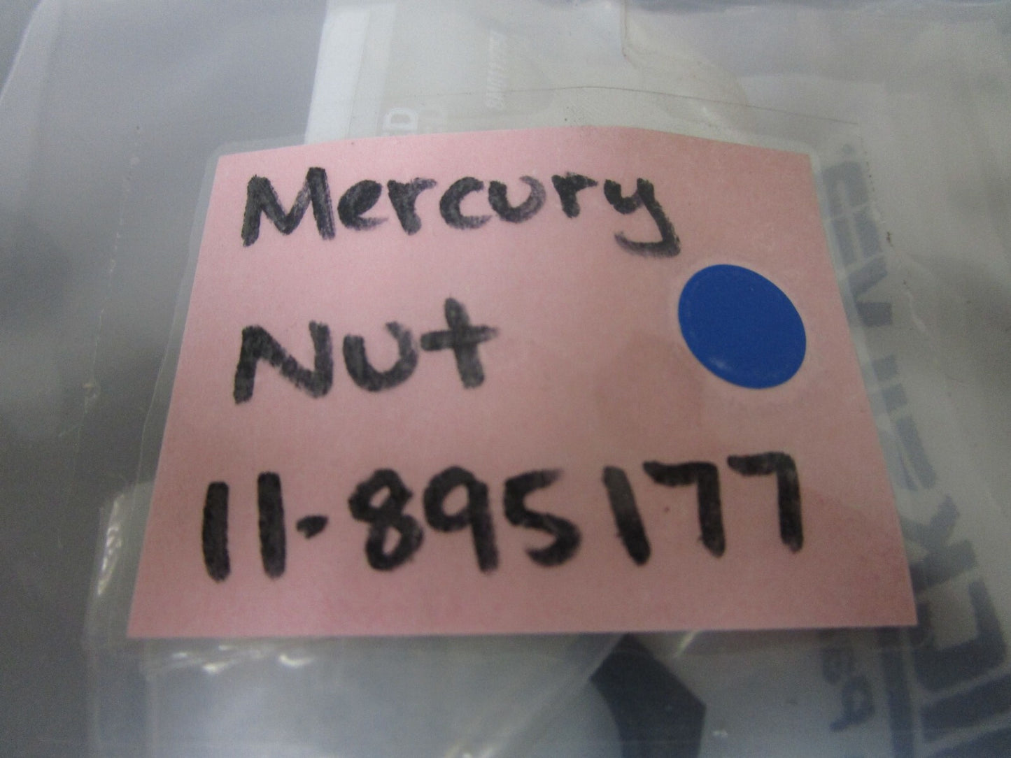 *NEW OEM* (LOT OF 2) 0770 Mercury Nut 11-895177