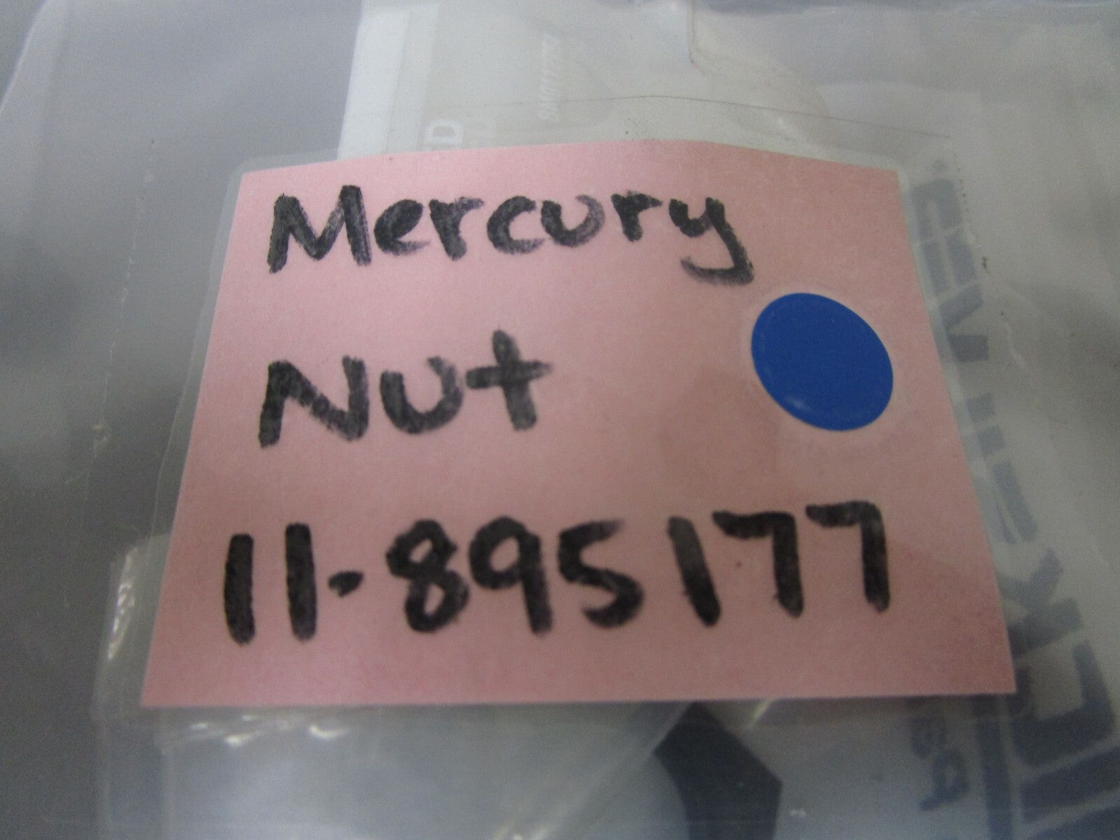 *NEW OEM* (LOT OF 2) 0770 Mercury Nut 11-895177