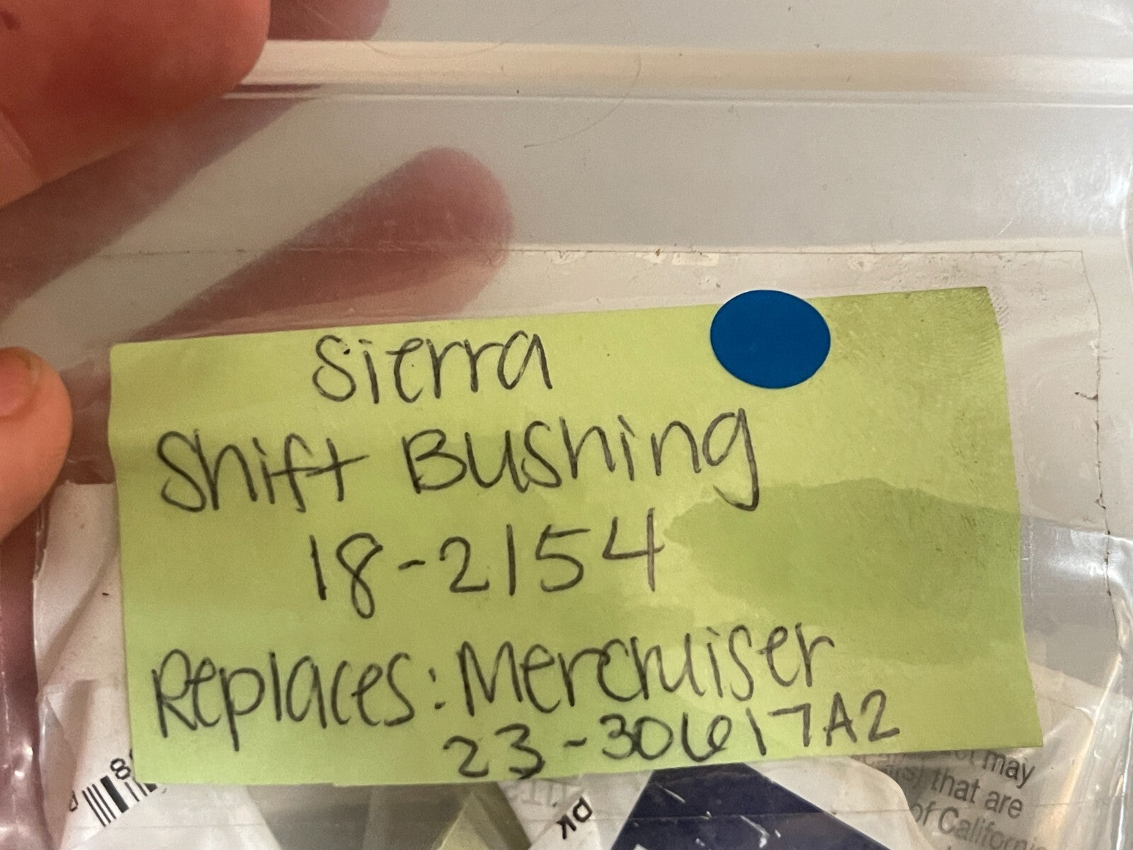 *NEW* 0810 Sierra Shift Bushing 18-2154 Replaces: Mercruiser 23-30617A2