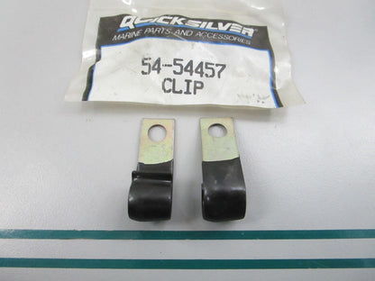 NEW OEM (LOT OF 2) 54-54457 Mercury Quicksilver Clip 0810