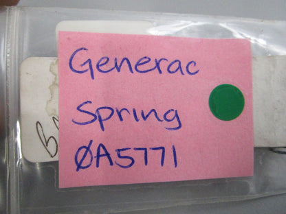 NEW OEM 0A5771 Generac Spring 0810