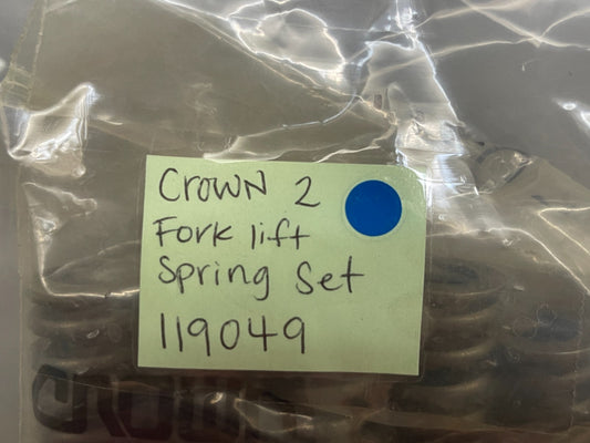 *NEW OEM* 0720 Crown Forklift Spring Set 119049