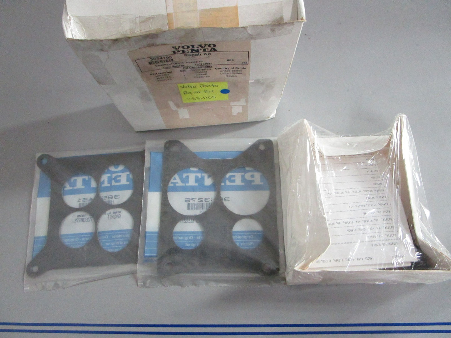 NEW OEM 3854105 Volvo Penta Repair Kit 0820