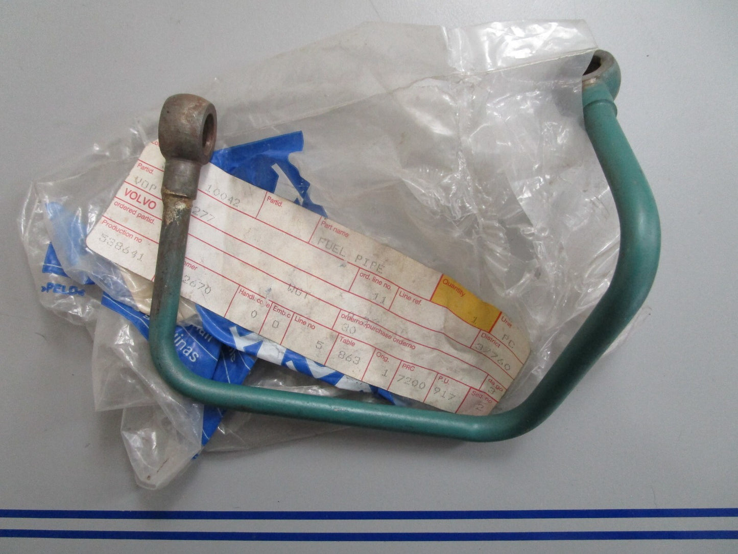 *NEW OEM* 0820 Volvo Penta Fuel Pipe 1542277