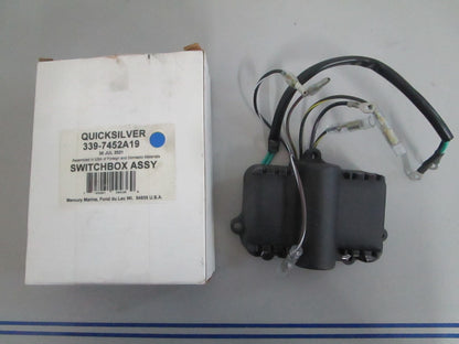 *NEW OEM* 0820 Mercury Quicksilver Switchbox Assy 339-7452A19