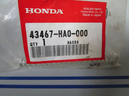 NEW OEM 43467-HA0-000 Honda Rear Brake Rod Spring 0720