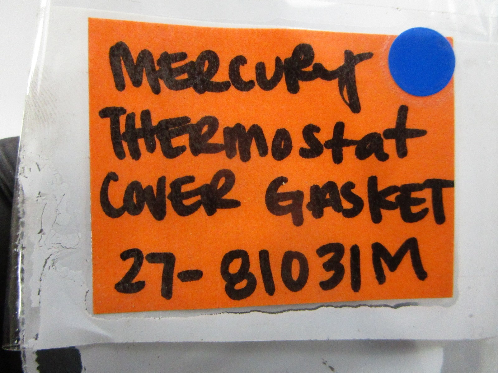 *NEW OEM* 0810 Mercury Quicksilver Thermostat Cover Gasket 27-81031M