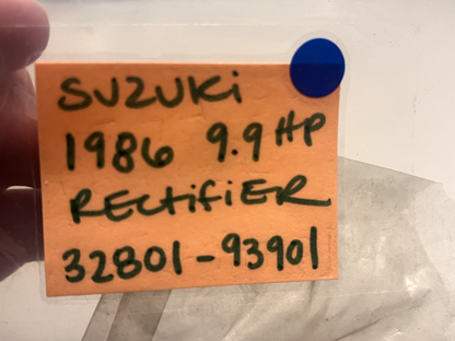 *NEW OEM* 0720 Suzuki 1986 9.9hp Rectifier Assembly 32801-93901