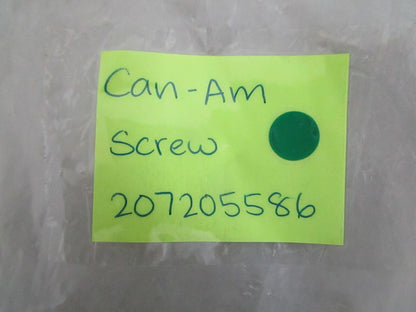 NEW OEM (LOT OF 5) 207205586 Can-Am Screw 0820