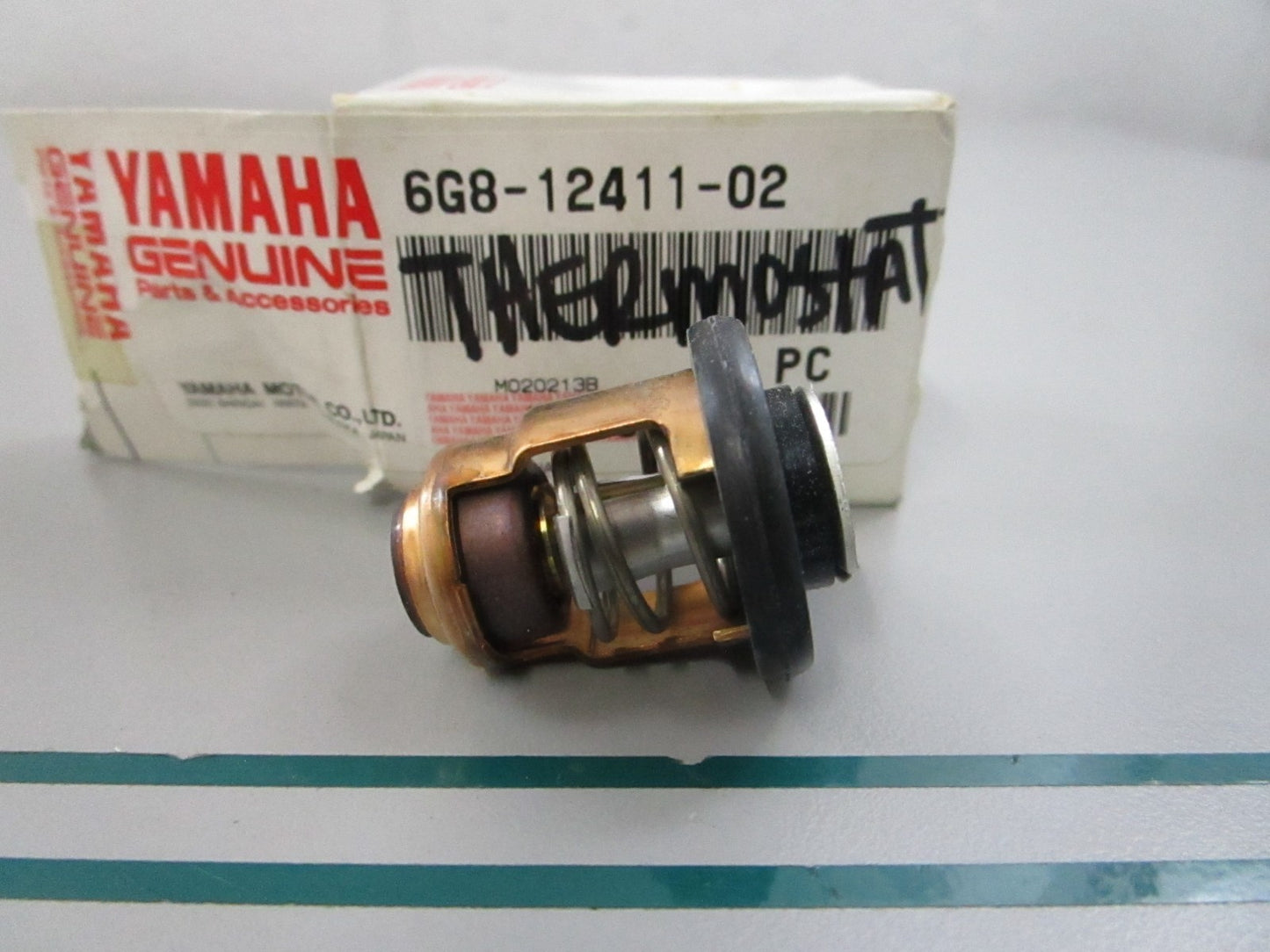 NEW OEM 6G8-12411-02-00 Yamaha Thermostat 0810