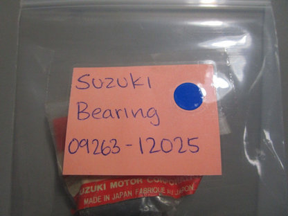 *NEW OEM* 0770 Suzuki Bearing 09263-12025