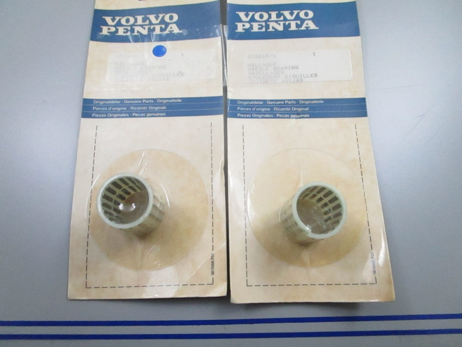 *NEW OEM* (LOT OF 2) 0810 Volvo Penta Needle Bearing Set 853819 853819-1