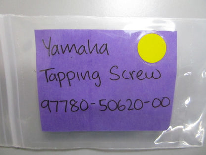 *NEW OEM* 0810 Yamaha Tapping Screw 97780-50620-00