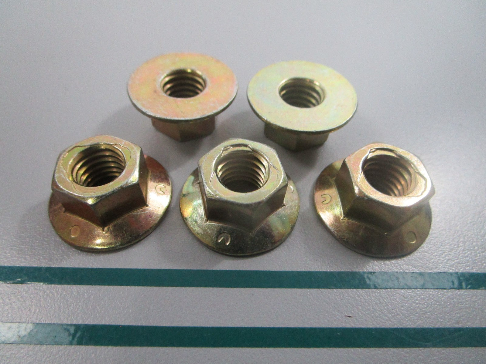 NEW OEM (LOT OF 5) 0623-661 Arctic Cat Flange Nut 0810