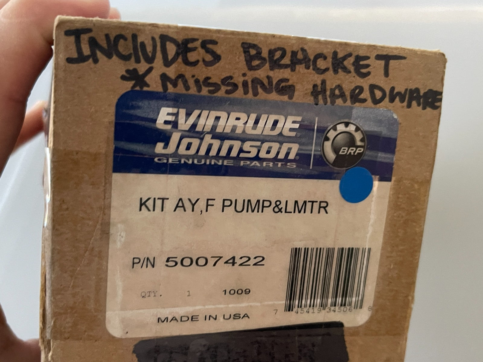 *NEW OEM* 0720 OMC Johnson Evinrude Fuel Pump Ay 5007422