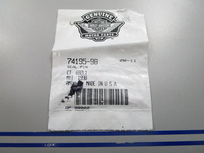 *NEW OEM* (LOT OF 5) 0810 Harley Davidson Seal Pin 74195-98