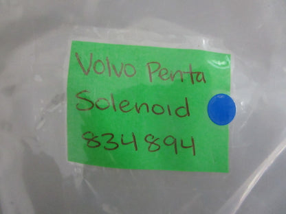NEW OEM 834894 Volvo Penta Solenoid 0820