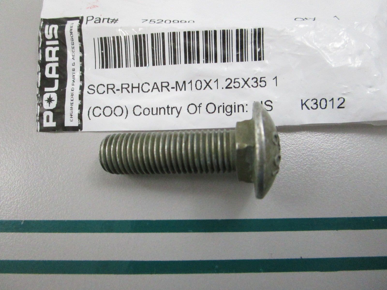 NEW OEM 7520990 Polaris Screw 0810