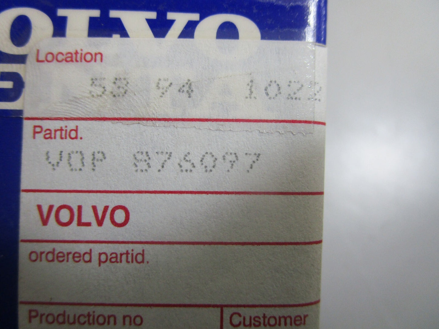 *NEW OEM* 0820 Volvo Penta Thermostat Kit 876097