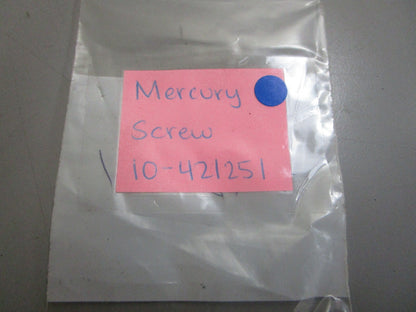 *NEW OEM* 0810 Mercury Quicksilver Screw 10-421251