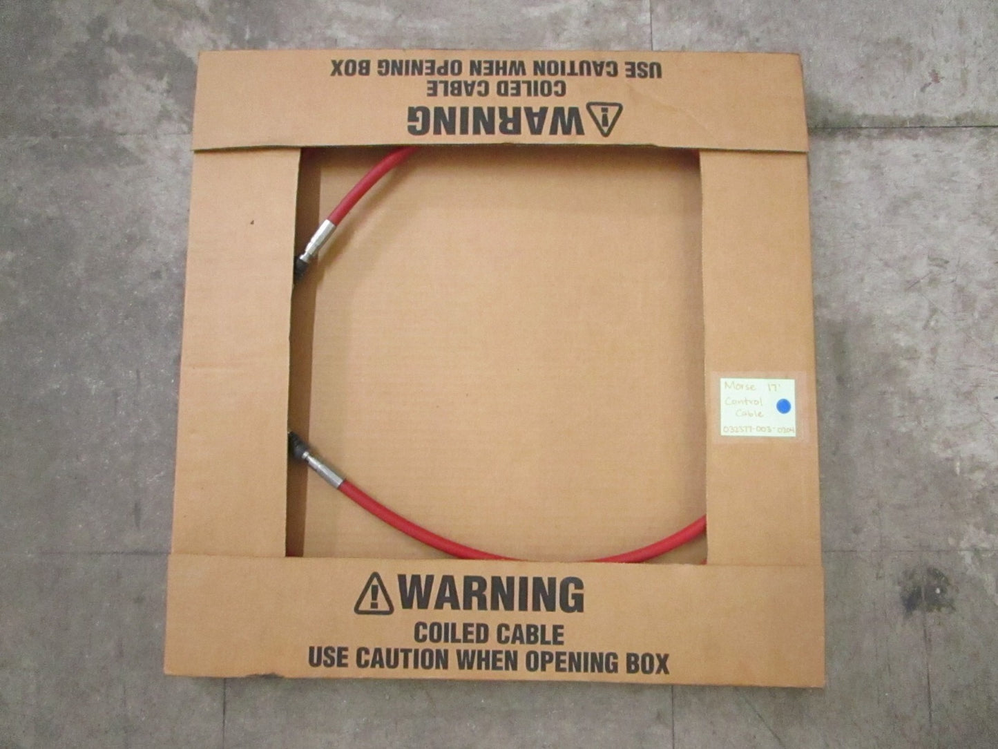 *NEW* 0820 Morse 17' Control Cable 032377-003-0204