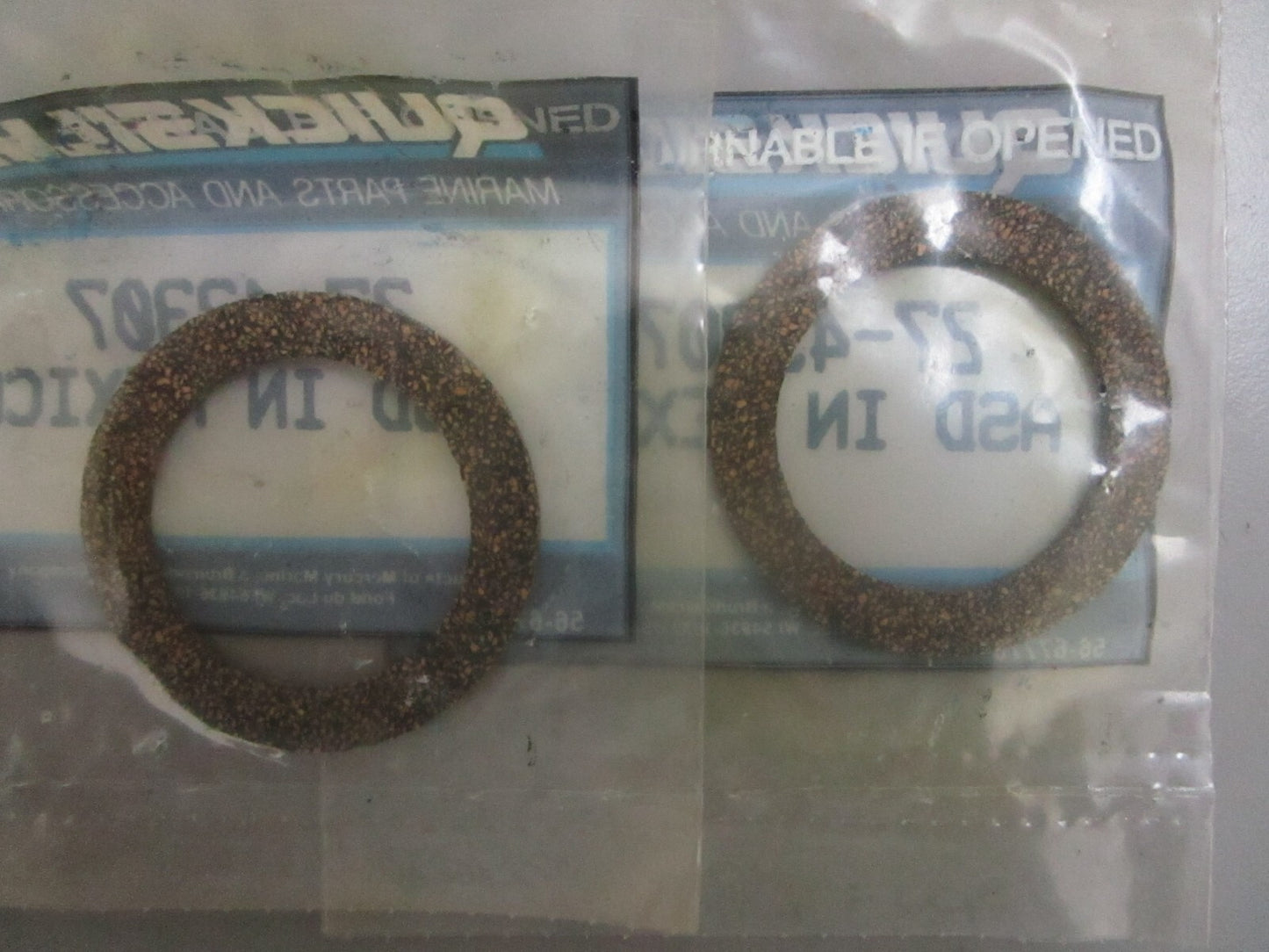 *NEW OEM* (LOT OF 2) 0810 Mercury Quicksilver Gasket 27-43307