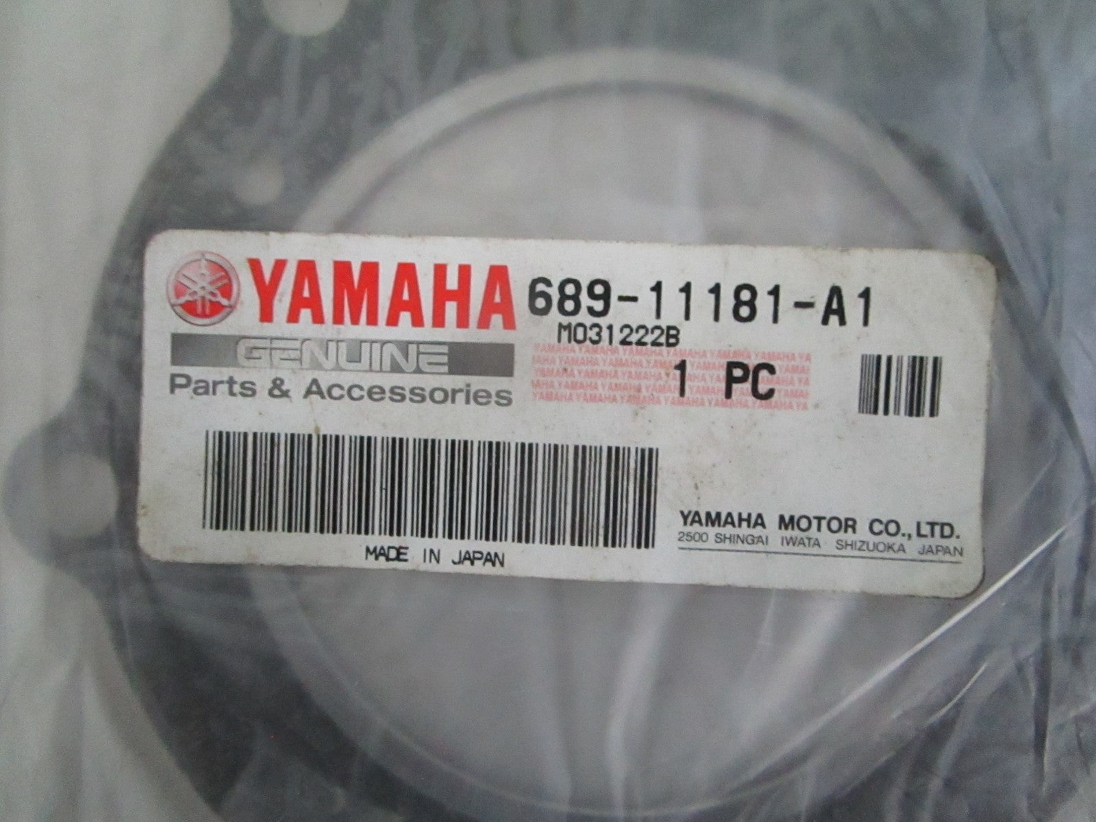 *NEW OEM* 0820 Yamaha Cylinder Head Gasket 689-11181-A1-00