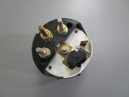 *NEW OEM* 0820 OMC Johnson Evinrude White & Black Face Trim Gauge 764090