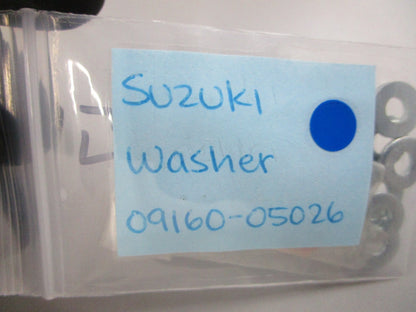 NEW OEM (LOT OF 7) 09160-05026 Suzuki Washer 0810