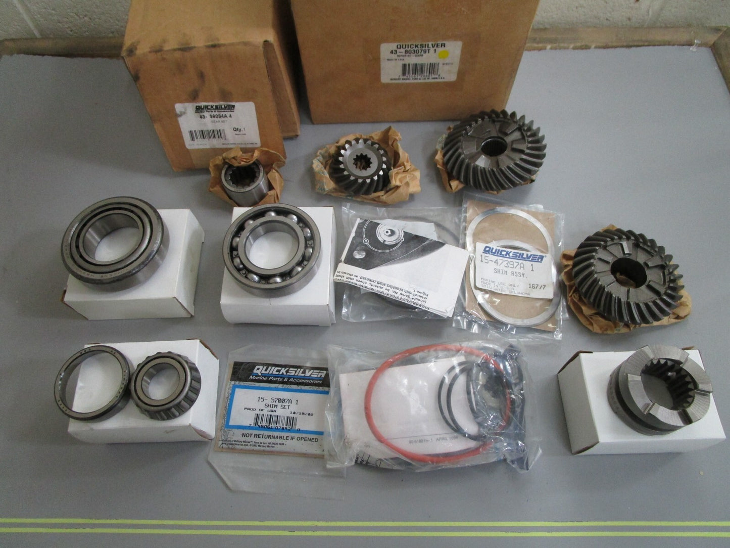 *NEW OEM* 0820 Mercury Quicksilver Gears Repair Kit 43-803079T 1