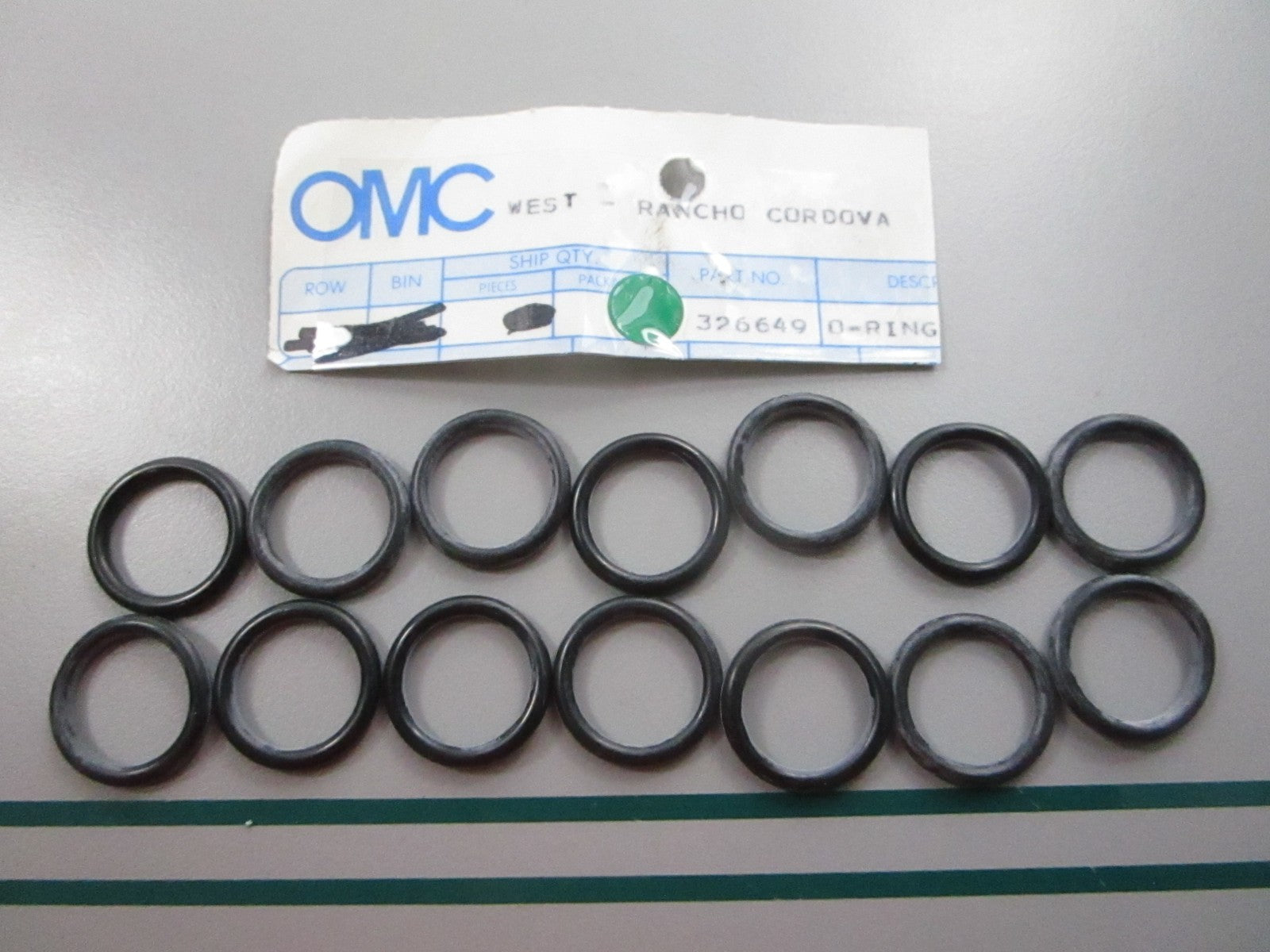 NEW OEM (LOT OF 14) 326649 0326649 OMC Johnson Evinrude O-Ring 0810
