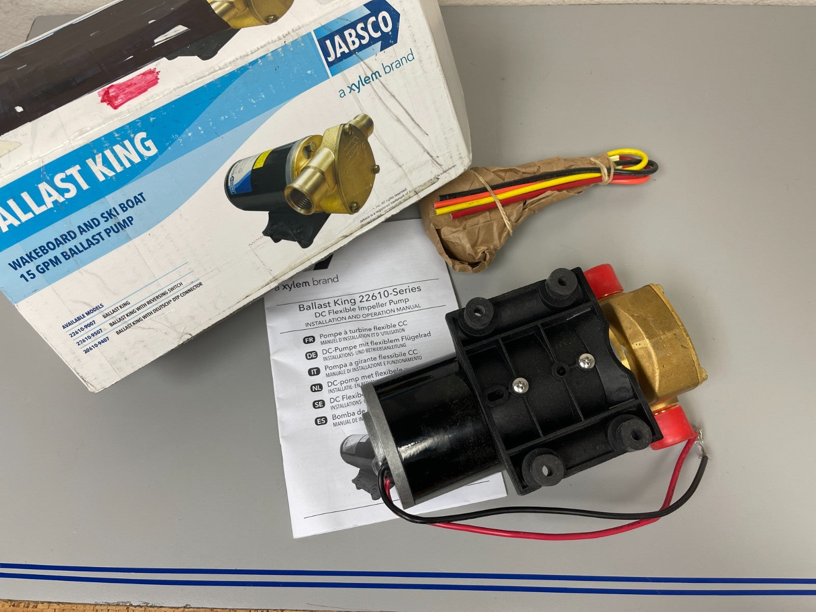 *NEW OEM* 0720 Jabsco Ballast King & Reverse Switch Assembly 22610-9507