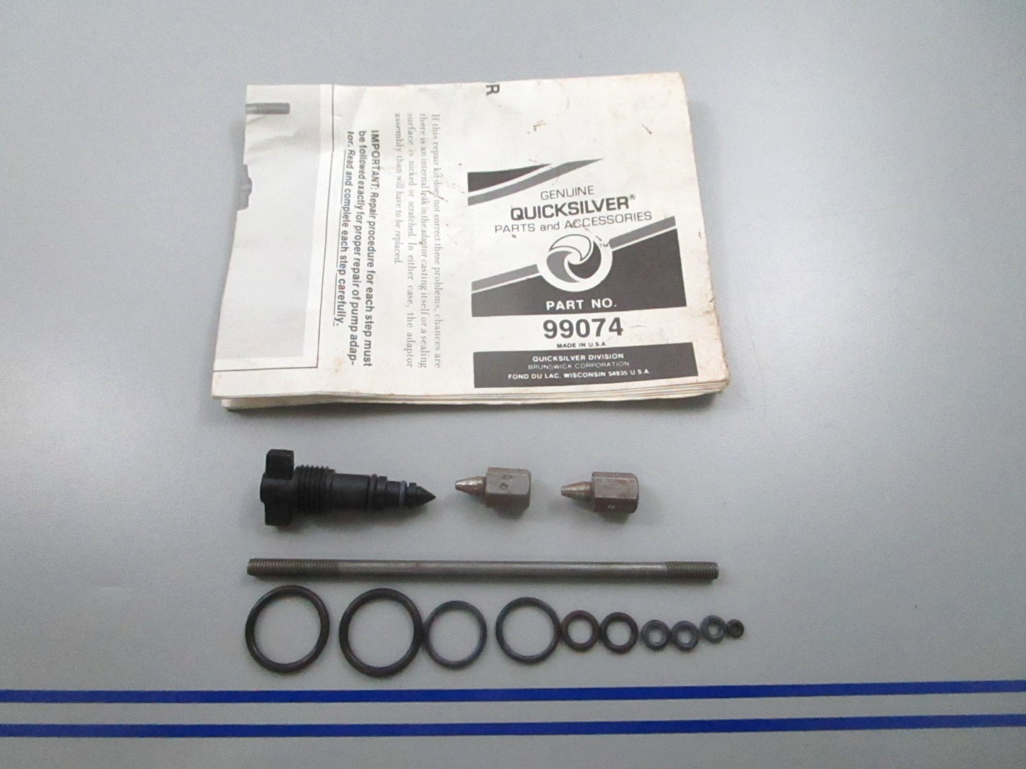 *NEW OEM* 0810 Mercury Quicksilver Trim Pump Repair Kit 99074